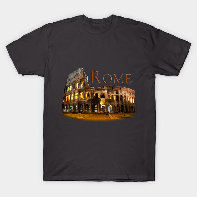 Rome: The Colosseum T-Shirt by RaeTucker